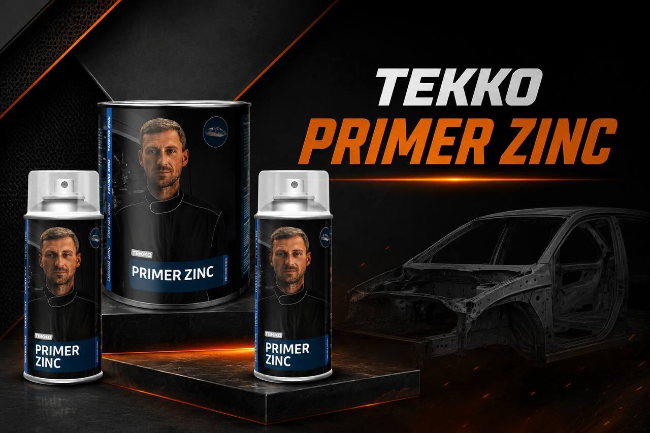TEKKO Primer Zinc — цинконаполненный грунт для подготовки металла перед антикором